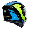 AGV K5 S MPLK Core helma černá/azurová/fluo-žlutá vel.XS